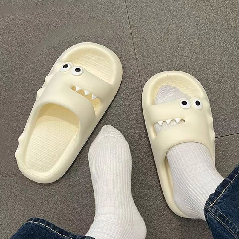 Cute Cartoon Slippers For Women Men Indoor And Outdoor Non-slip Thick Soles Floor Bathroom Slippers Fashion House Shoes Pi-Mart