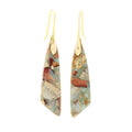 Bohemian Emperor Stone Geometric Pendant Earrings Pi-Mart