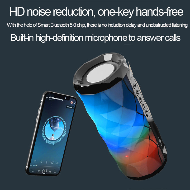 Bluetooth Speaker Outdoor Portable Portable Card Subwoofer Pi-Mart