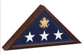 Open front Flag Display case Presidential Flag Case – Cherry The Military Gift Store