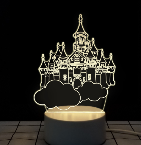 3D Table Night Lamp - SJB-DIAMOND ELITES