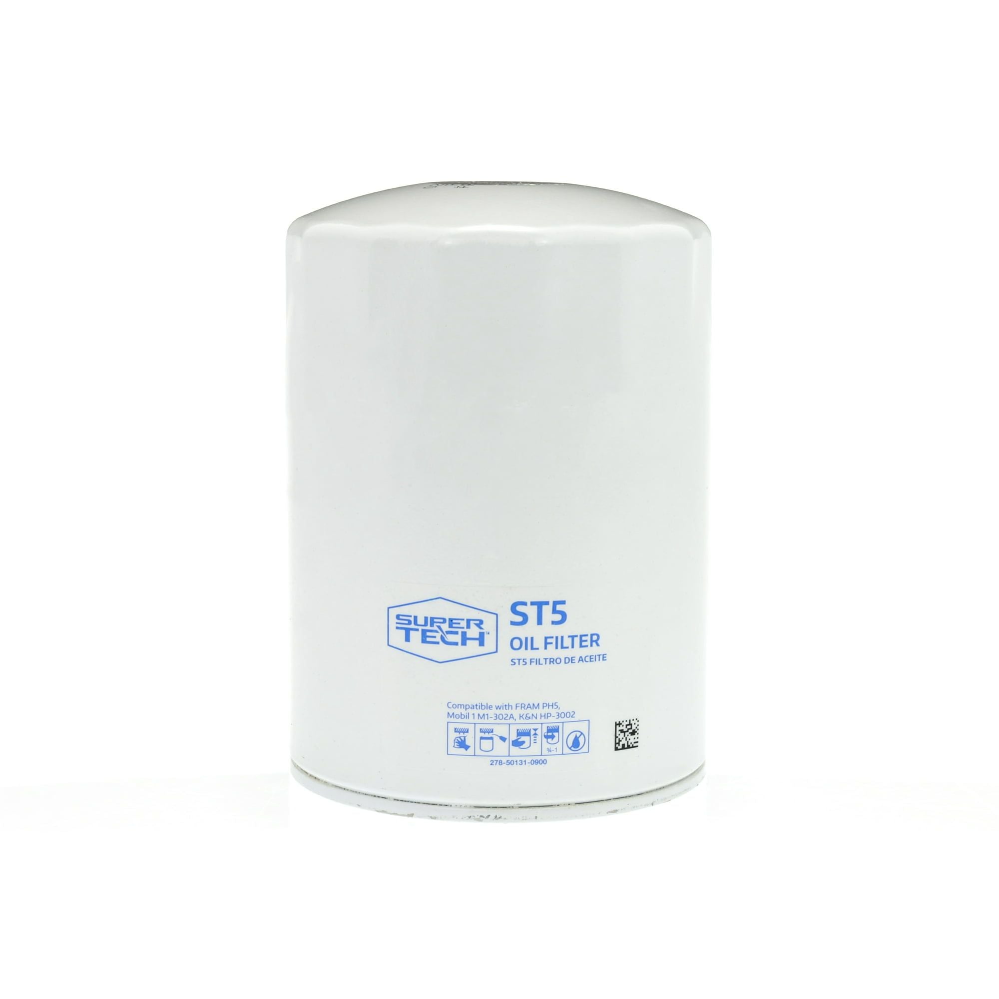 SuperTech ST5, 10K mile 4" Spin-on Oil Filter for Chevrolet and GMC