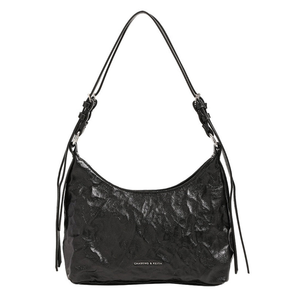 Design hobo underarm bag, female hobo crossbody bag, pleated hobo handbag, shoulder bag - SJB-DIAMOND ELITES