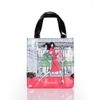 Letter printed handbag Pi-Mart