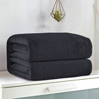 Ultra-Soft Flannel Throw Blanket - Solid Color, Cozy & Warm for Couch, Bed, Office, and Travel - Machine Washable, All-Season Comfort Lootquake LLC