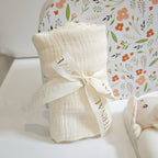5pcs Youngsters Shower Gift Set - Unique Youngsters Essentials with Cotton Blanket, Elephant Lovey, Socks, and More, Soft & Cozy, Perfect for Boys & Girls, Ideal for Youngsters Shower / Youngsters Collection, for Youngsters