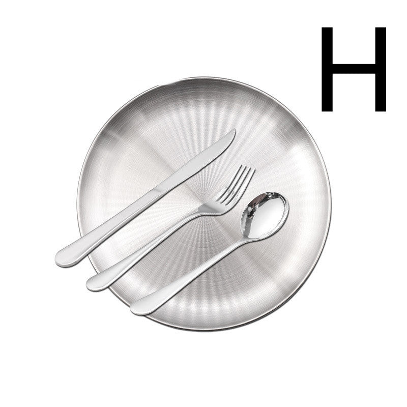 Thickened Stainless Steel Steak Knife And Fork Set Pi-Mart