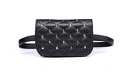 Rivet Women's Small Fanny Pack – Fashionable Casual Waist Bag for Travel, Sports, Holiday, Running, and Beach – Compact, Stylish, and Functional - SJB-DIAMOND ELITES