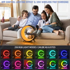 Multifunctional Wireless Charger Alarm Clock Speaker Pi-Mart