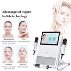 3 In 1 Ultrasonic CO2 Exfoliate Face Lifting Device Oxygen Pi-Mart