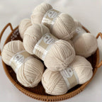 6pcs 4 Layers Hand-woven Crochet Yarn, Soft And Comfortable, 100% Acrylic Yarn, Suitable For DIY Crocheting And Knitting Scarf, Sweater, Shawl, Blanket, 1.76oz/pc