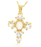 Cross Crystal Necklace - SJB-DIAMOND ELITES