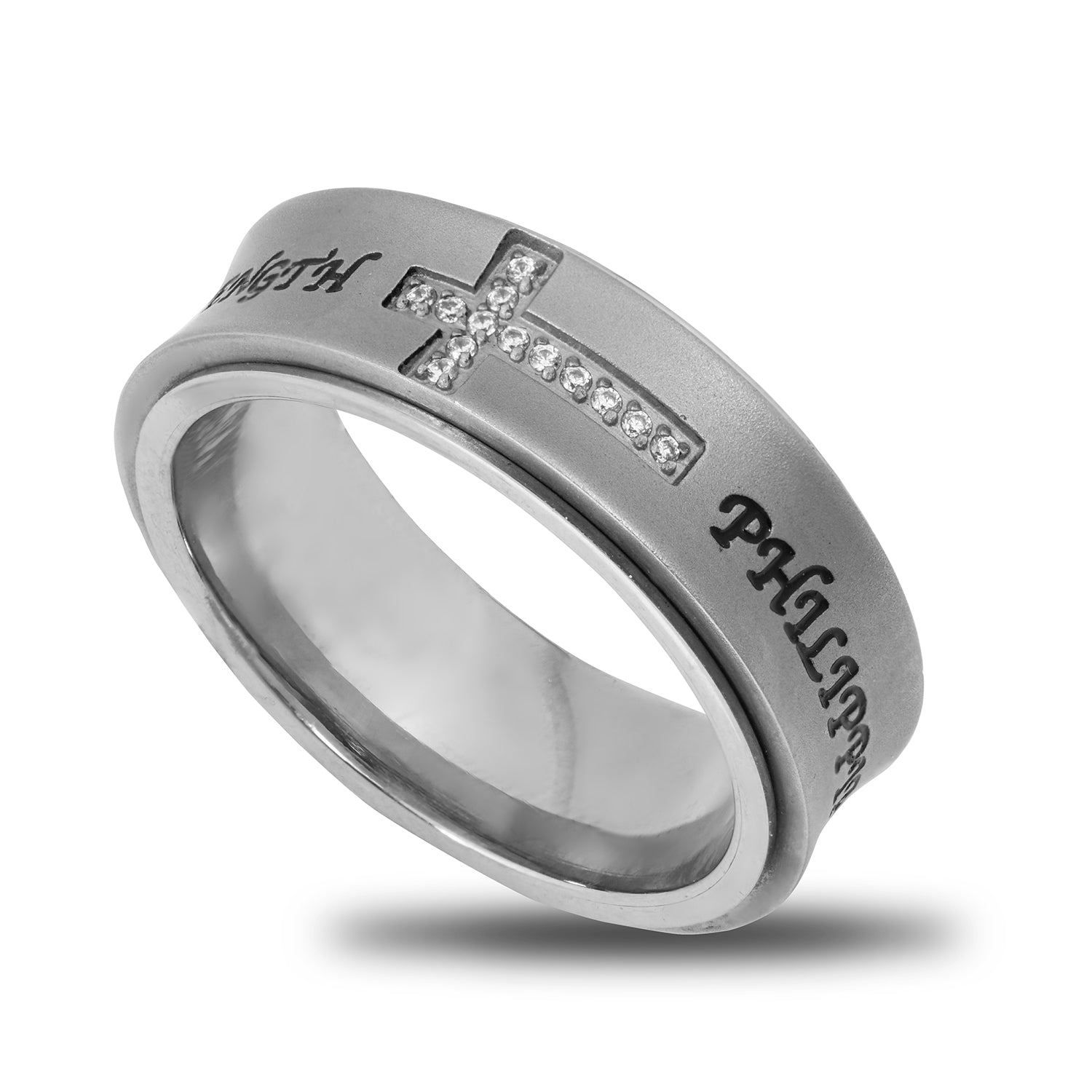 Spinner Ring Matte Finish KingdomWear