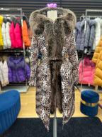Genuine Silver Fox Down Insulated Parka - SJB-DIAMOND ELITES