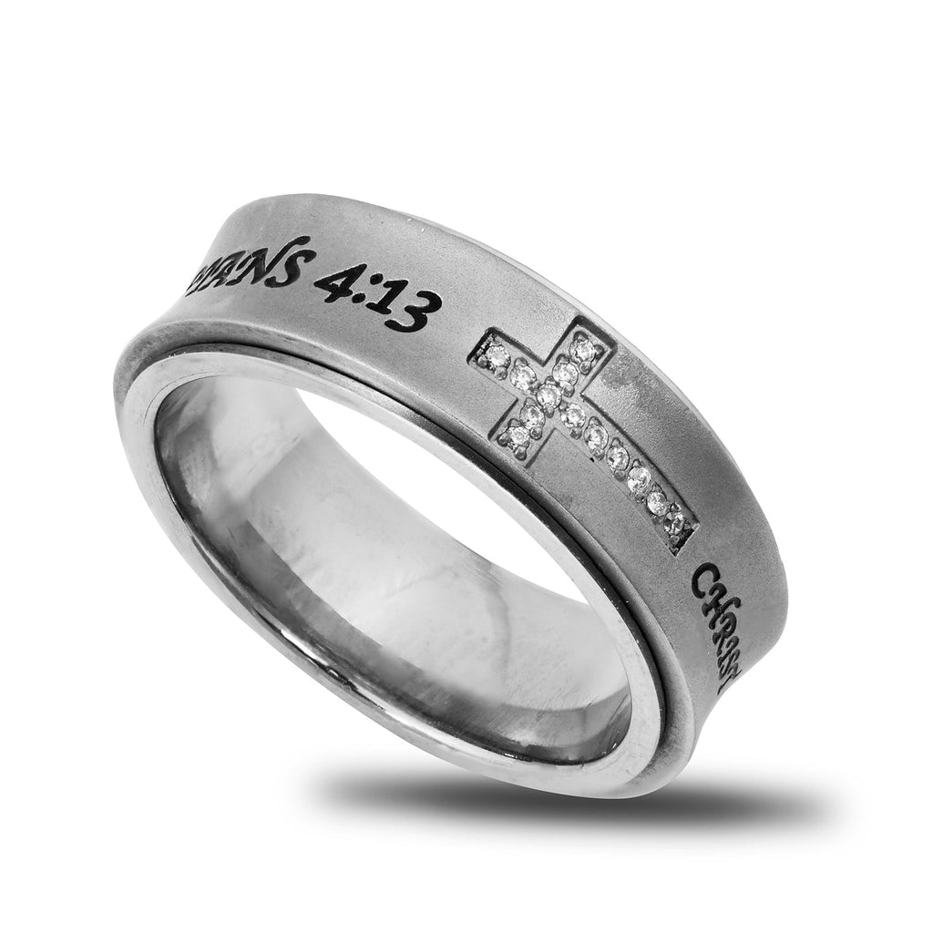 Spinner Ring Matte Finish KingdomWear