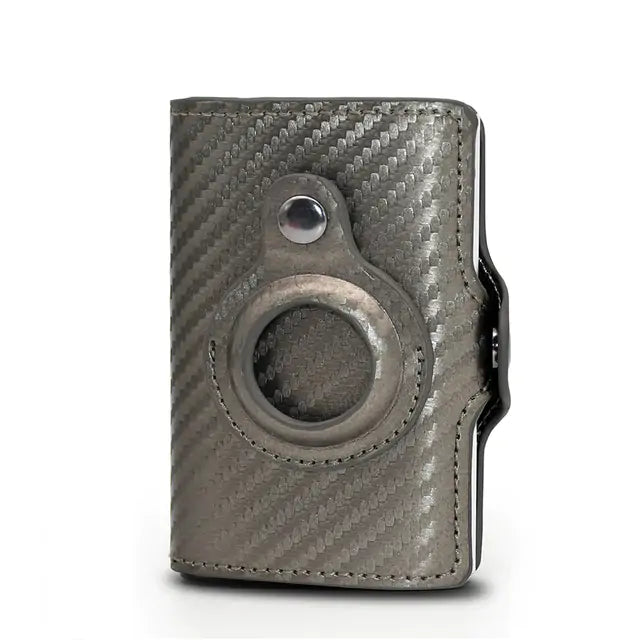 Airtag Money Bag Leather Pi-Mart