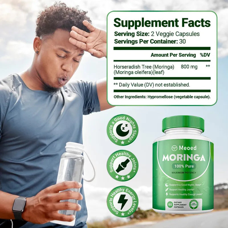 Moringa Leaf Capsules Pi-Mart