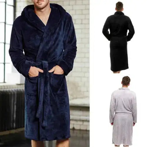 Mens Bathrobe Pi-Mart