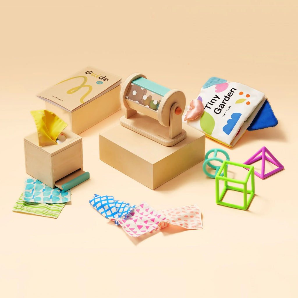 Tiny Land® Montessori Sensory Beginnings Baby Set（0–6 months） - SJB-DIAMOND ELITES