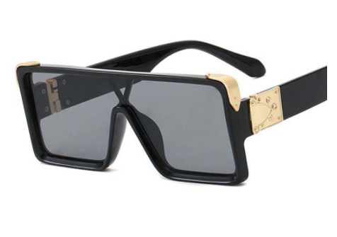 New Design New Stylish New Classic New Black & White Square Shape Sunglasses For Women New Fashionable Branded & Oversized Sun Glasses For Men New Luxury Shades Sunglasses For Men & Women Stevvex