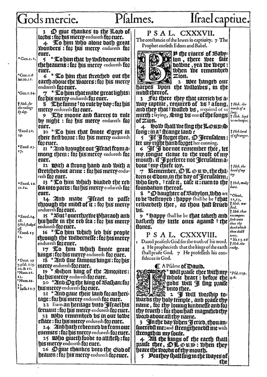 1611 King James Bible - Tan KingdomWear