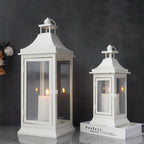 19.5''&13''Tall Set of 2 Outdoor Candle Lanterns Lootquake LLC