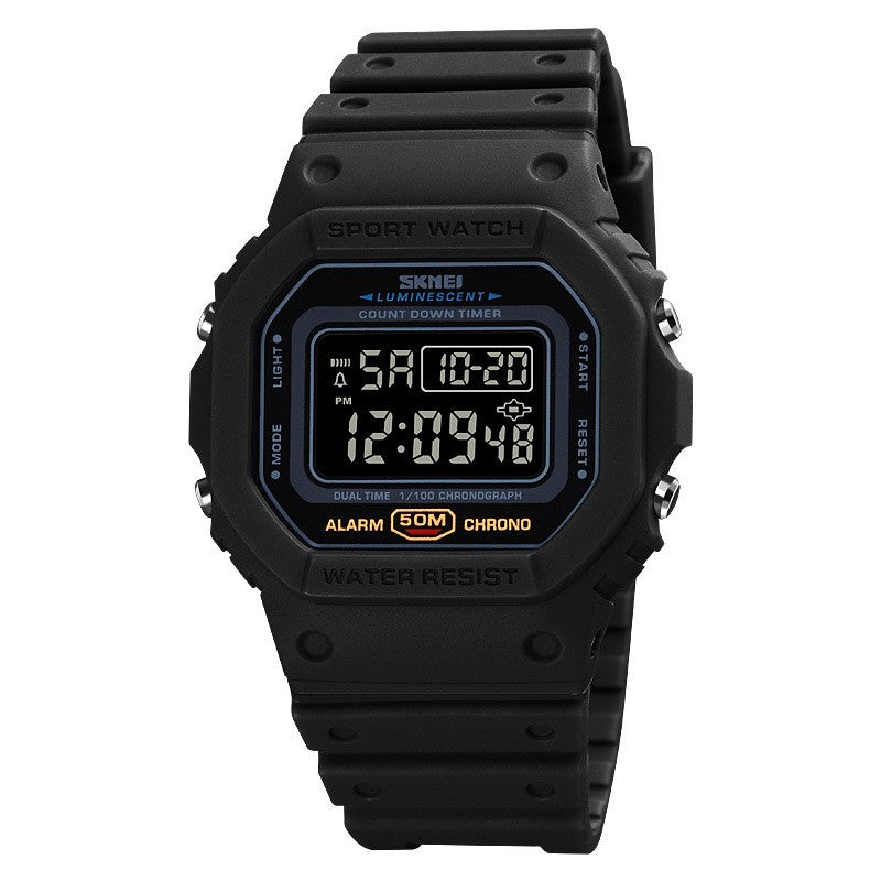 Luxury Modern Sports Watch With Led Digital Display Waterproof 50M Military Famous Unisex Watch For Man and Woman - SJB-DIAMOND ELITES
