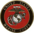 Marine Corps Color Medallion. The Military Gift Store