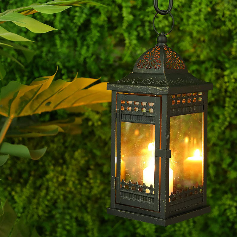 9.5"&14.5"&20" High Decorative Candle Lanterns ( Set of 3） Lootquake LLC