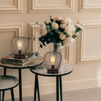 6.7" Tall Battery Powered Outdoor Table Lamp (Set of 2)