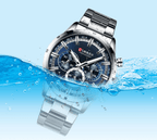 Men's Sports  Waterproof Stainless Steel Watch With Chronometers And Special Date Display Unique Design Perfect Gift Stevvex