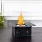 8" H Portable Tabletop Fireplace