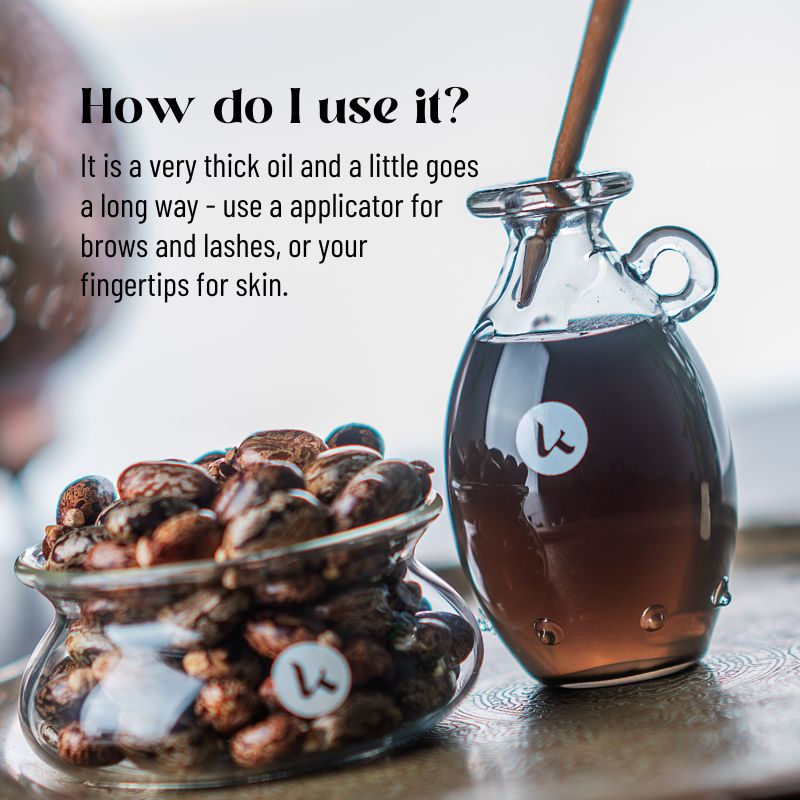 Black Castor Oil for Hair & Brows Katari Beauty