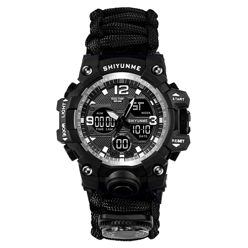 Survival Men Sports Watch With Outdoor Compass In Top Luxury Brand G Style Military Digital Watches Waterproof 50M relogio masculino - SJB-DIAMOND ELITES