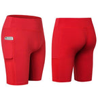 Yoga Shorts Stretchable With Phone Pocket - SJB-DIAMOND ELITES
