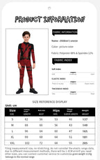 onepiece Halloween movie cos suit Deadpool 3 Wolverine costume playing suit printed jumpsuit - SJB-DIAMOND ELITES