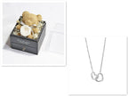 Simple Stainless Steel Plating Love Engraved Necklace Pi-Mart
