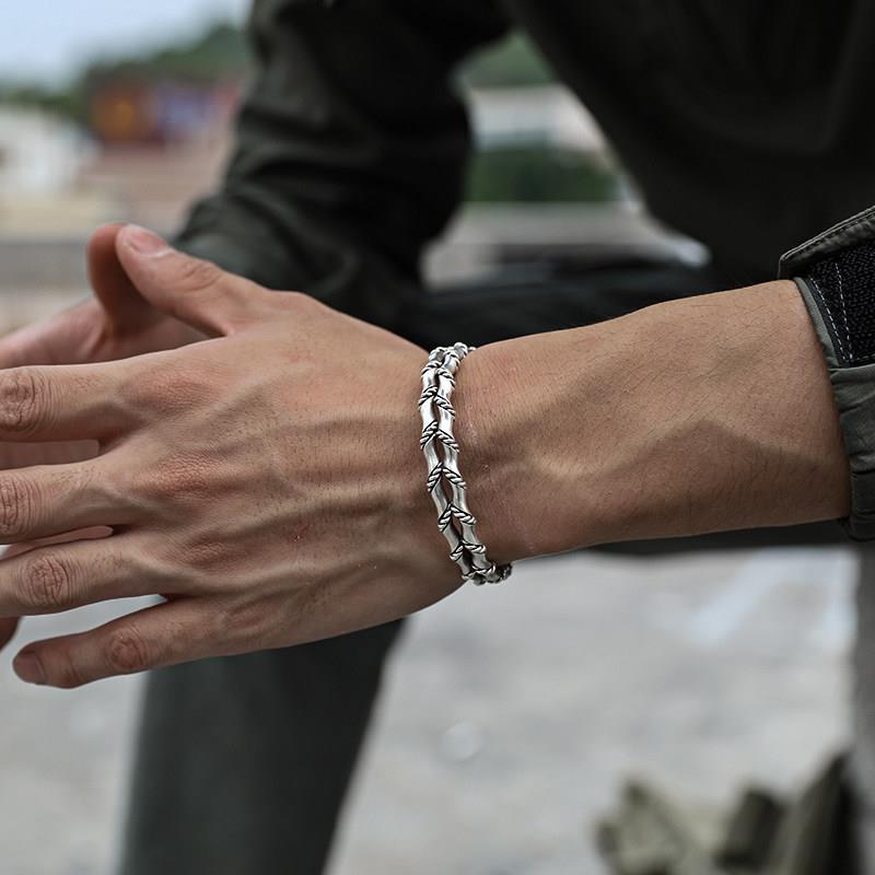 Double Layer Bamboo Bracelet Pi-Mart