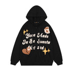Unisex Hooded Printed Cardigan Hoodie Pi-Mart