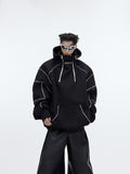 Men's Three-dimensional Fleece Hoodie Pi-Mart