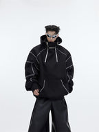 Men's Three-dimensional Fleece Hoodie Pi-Mart