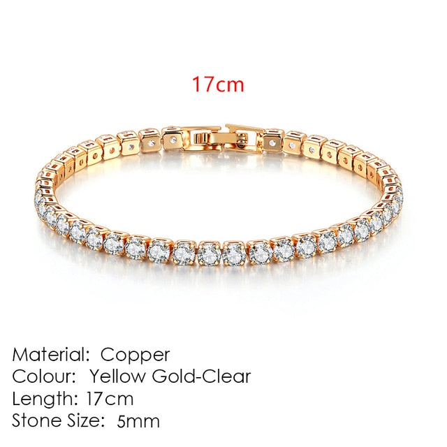 Fashion Multicolor Tennis Bracelet for Women Pi-Mart