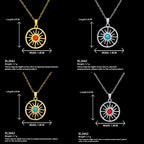 European And American Moon Necklace Niche Non-fading High-grade Accessories