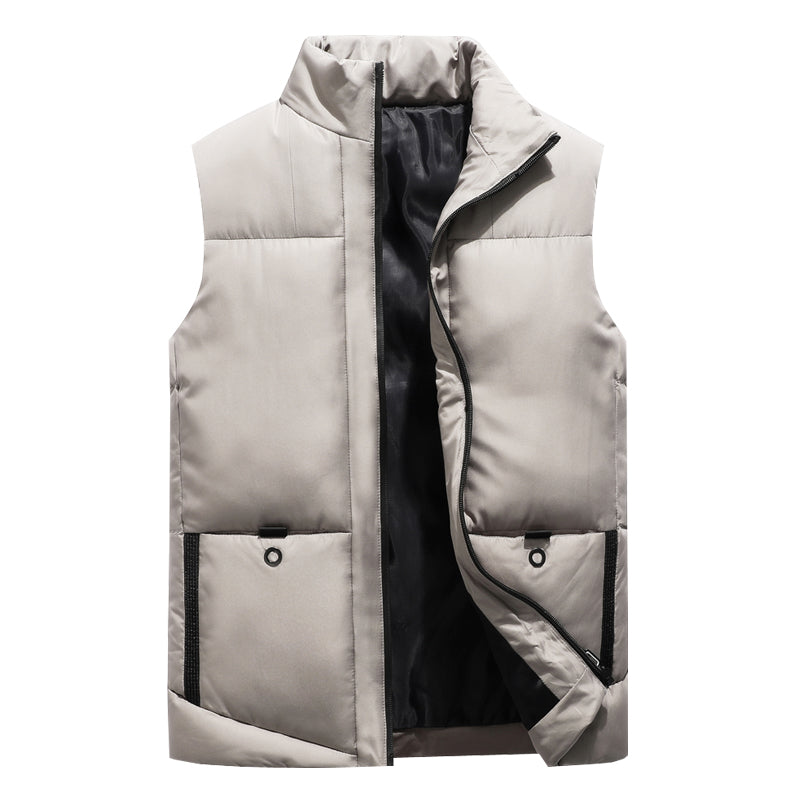 Autumn Men's Casual Cotton Vest Warm Pi-Mart