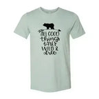 All Good Things Are Wild And Free Printed T-shirt | Premium Comfort & Style - SJB-DIAMOND ELITES