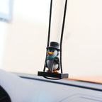Swing Sled Penguin Car Pendant - SJB-DIAMOND ELITES