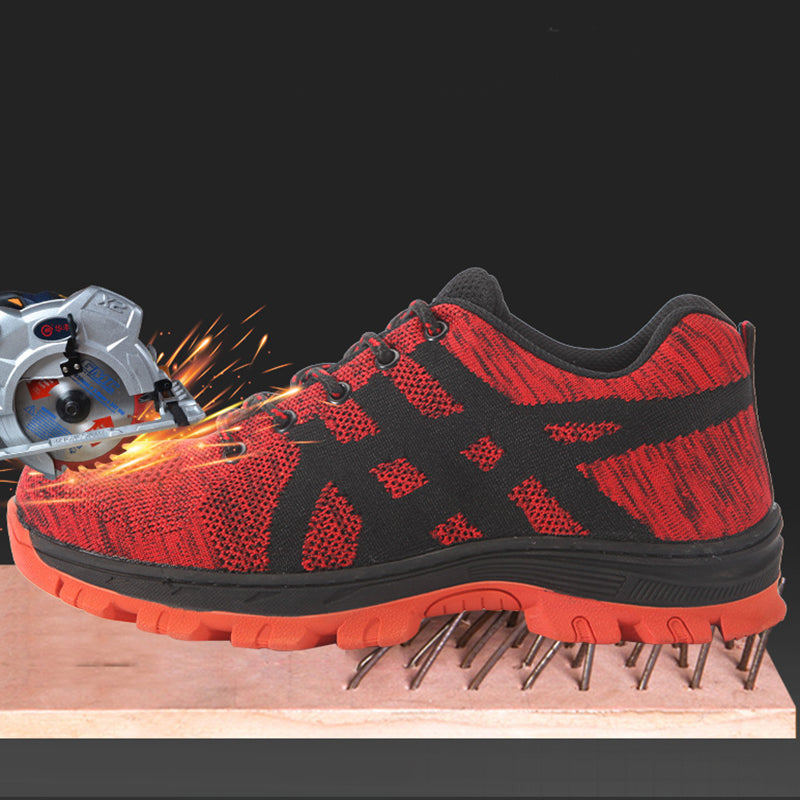Safety Work Shoes Indestructible Steel Toe Anti-puncture Sneakers Pi-Mart
