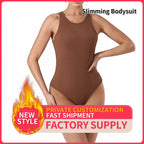 Women's Fashion Simple Solid Color Bodysuit - SJB-DIAMOND ELITES