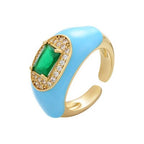 Colorful Sweet Trendy Ring - SJB-DIAMOND ELITES