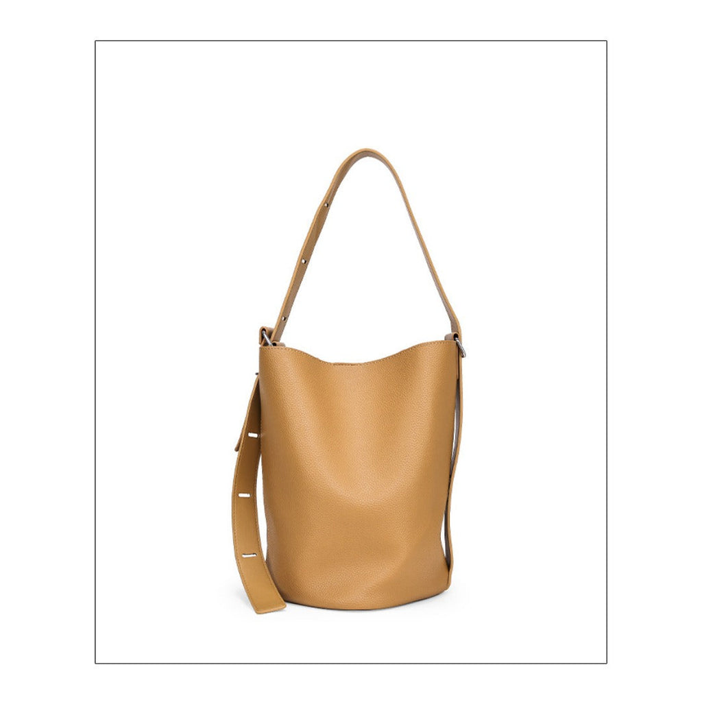 Bucket bag ladies simple, large capacity shoulder bag, versatile hobo bag with crossbody strap - SJB-DIAMOND ELITES